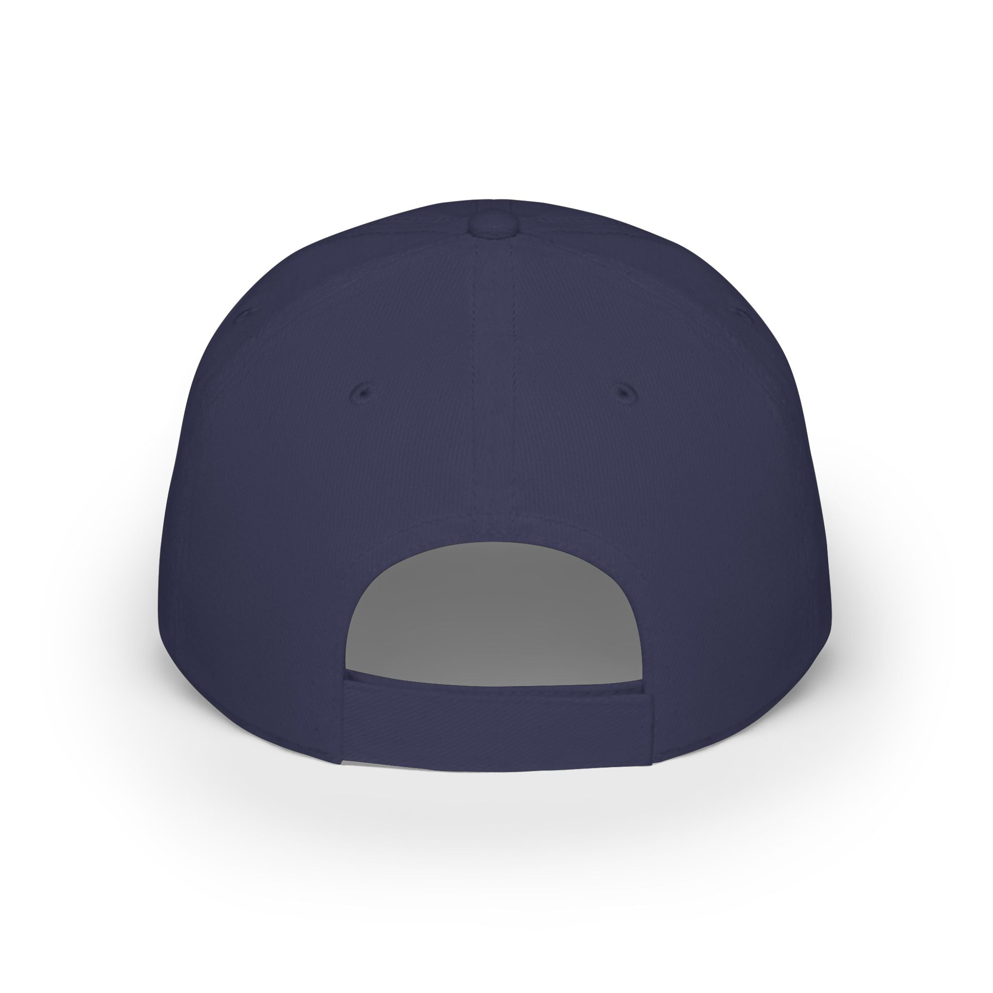 Low Profile Baseball Cap - Retro Sunset Surfing Boat Design