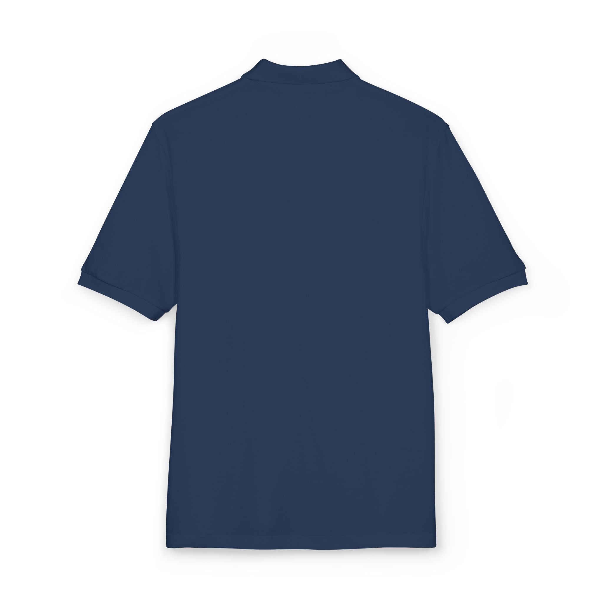 Nautical Anchor Embroidered Polo Shirt
