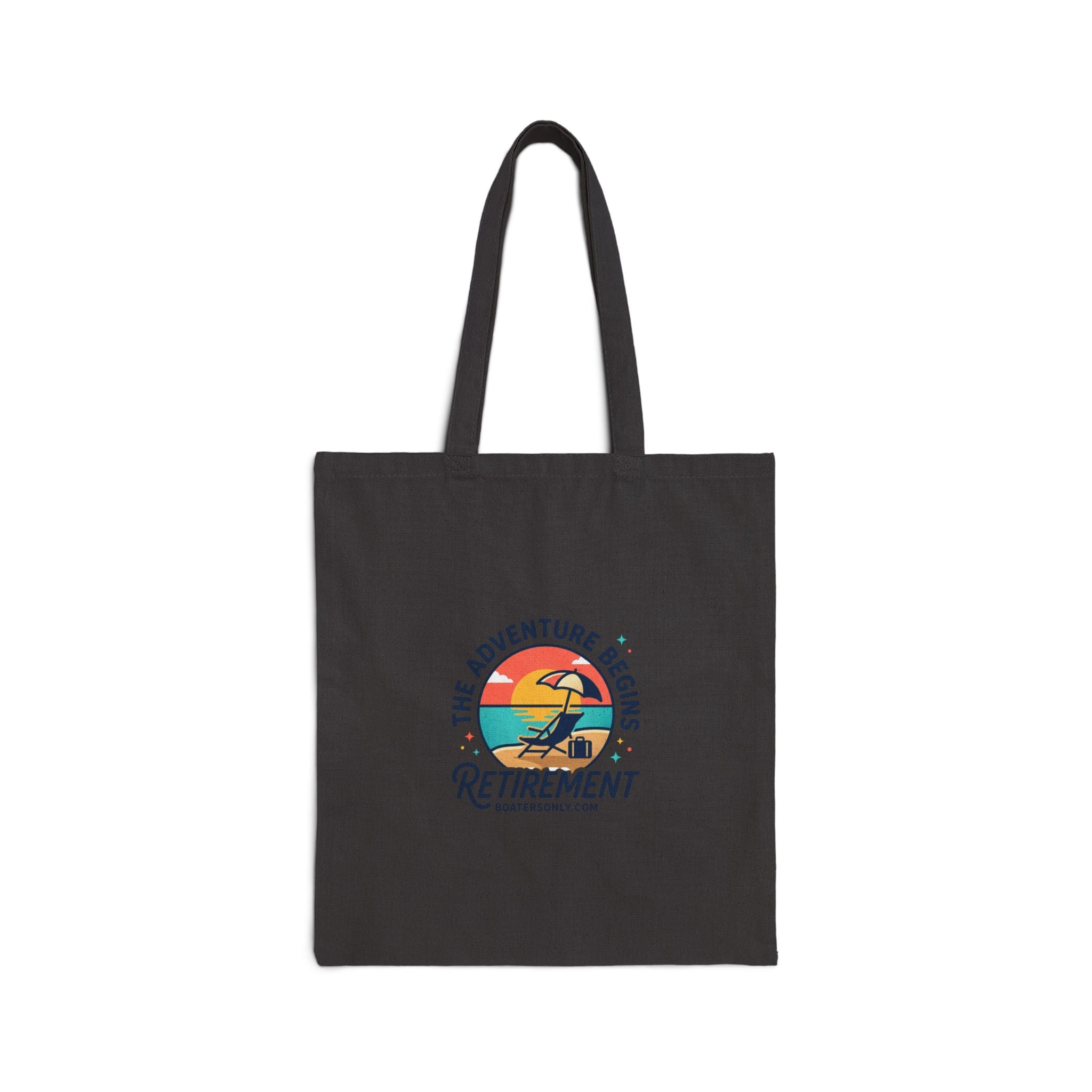Retirement Adventure Tote | Cotton Canvas Tote, Beach Travel Retired